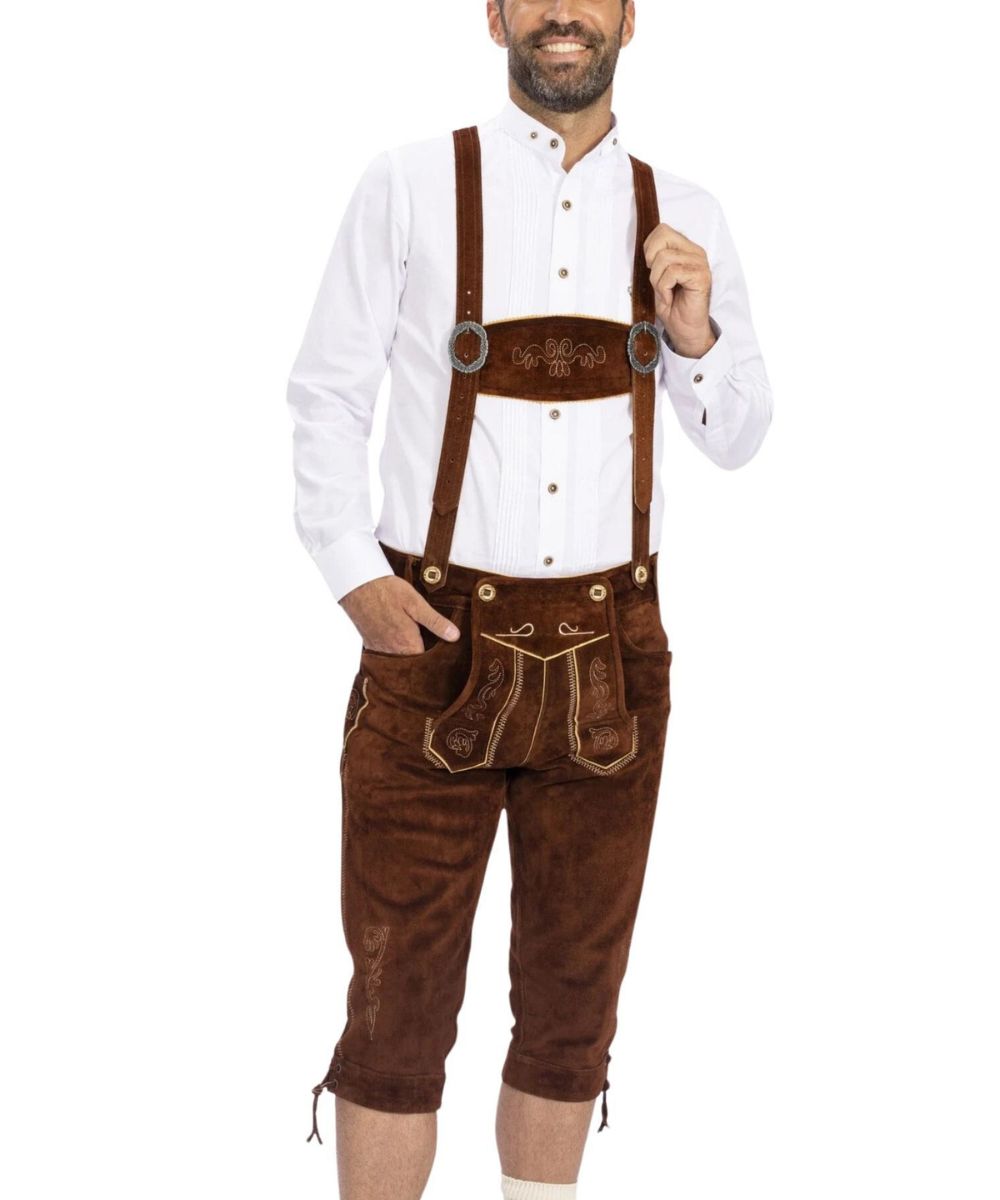 Adelbert Bavarian Brown Lederhosen
