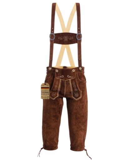 Adelbert Bavarian Brown Lederhosen