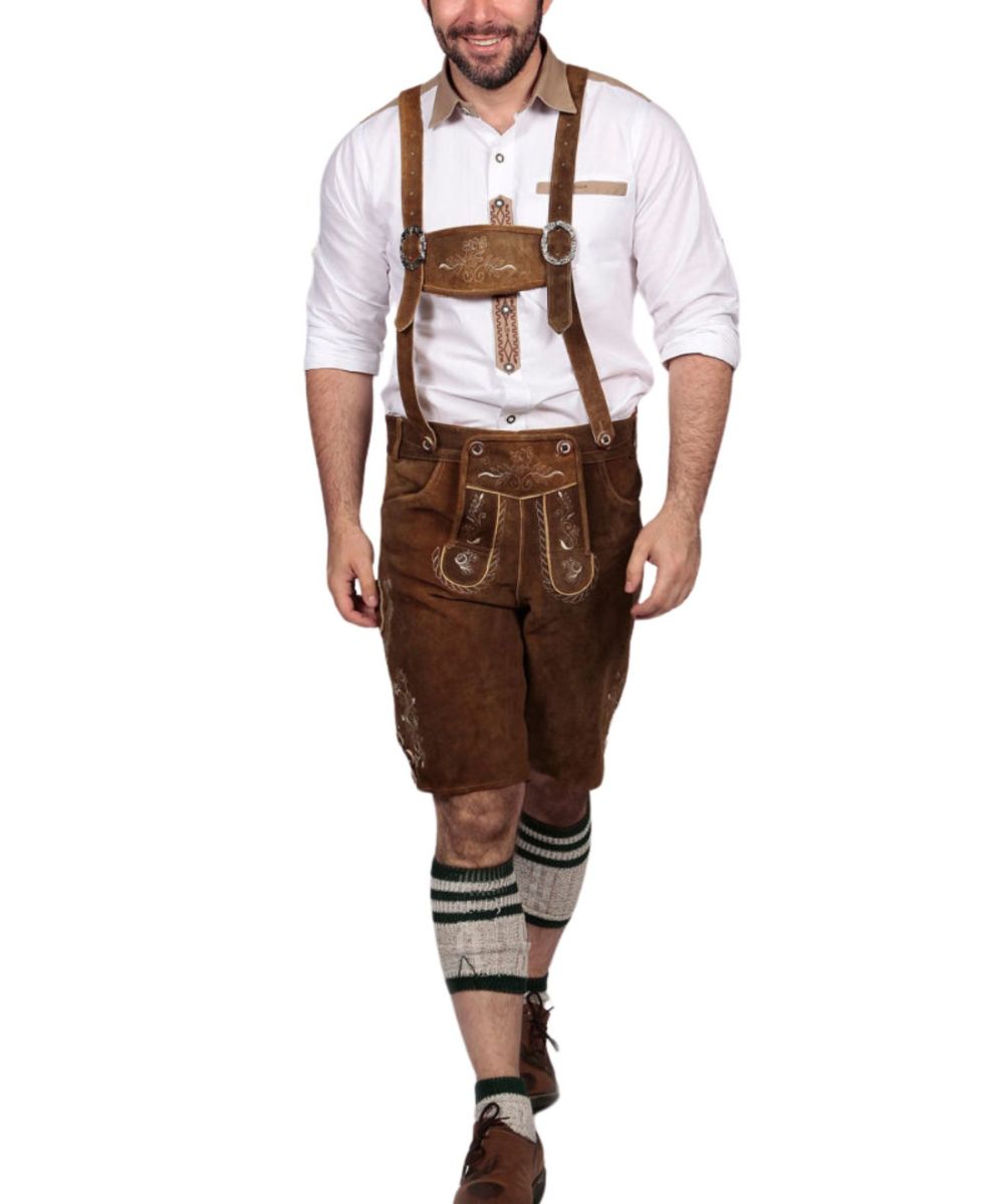 Arend Brown Bavarian Lederhosen