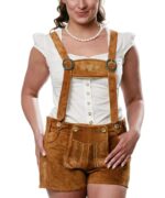 Bertha Light Brown Lederhosen