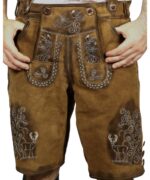 Dagobert Brown Bavarian Lederhosen