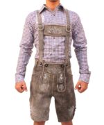 Ignaz Grey Bavarian Lederhosen
