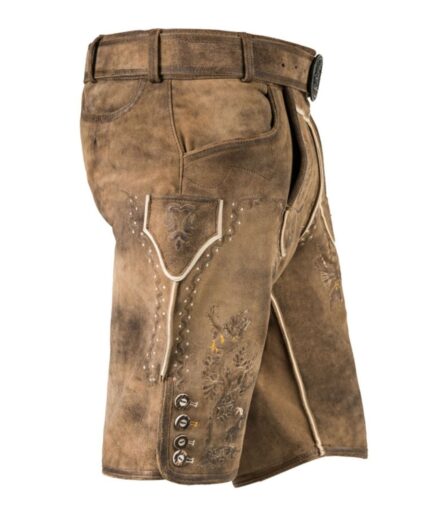 Ingomar Brown Bavarian Lederhosen