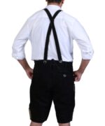 Isidor Black Bavarian Lederhosen