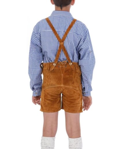 Jonas Light Brown Lederhosen