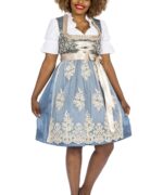 Karoline Bavarian Blue Dirndl