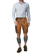 Leo Cognac German Lederhosen
