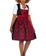 Lina Black Red Dirndl
