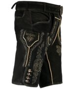 Louis Black Bavarian Lederhosen