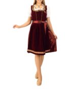 Mathilda Maroon German Dirndl
