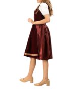 Mathilda Maroon German Dirndl