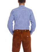 Men's Checkered Blue Shirt