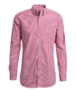 Men's Checkered Red Shirt