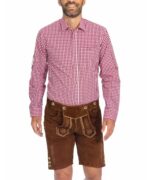 Men's Checkered Red Shirt