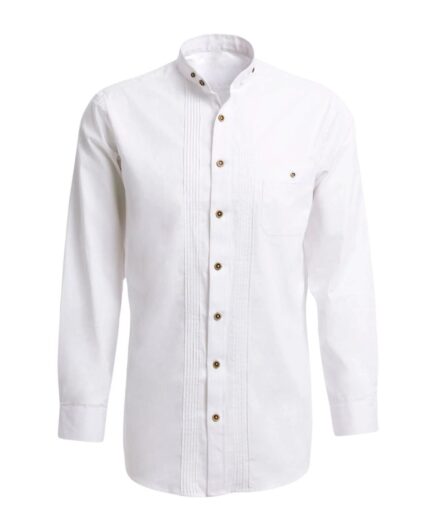 Men's Tracht White Shirt