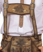 Pankraz Brown Bavarian Lederhosen
