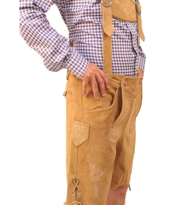 Rolf Light Brown Lederhosen
