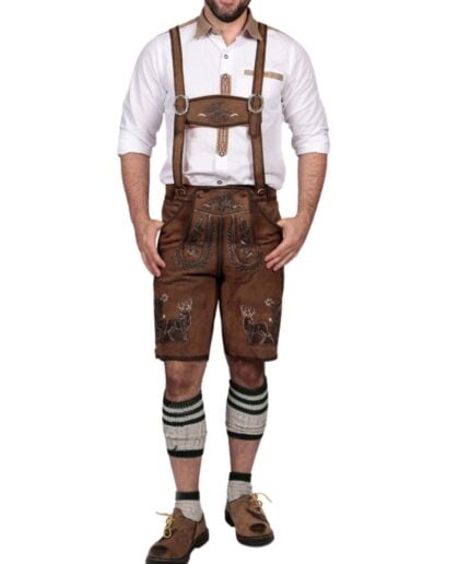 Siegbert Brown Bavarian Lederhosen