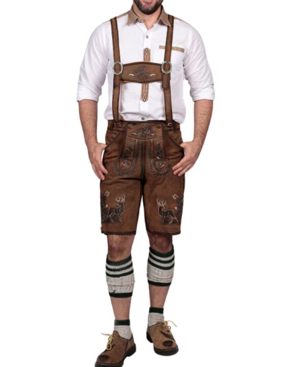 Siegbert Brown Bavarian Lederhosen