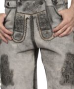 Urs Grey Bavarian Lederhosen