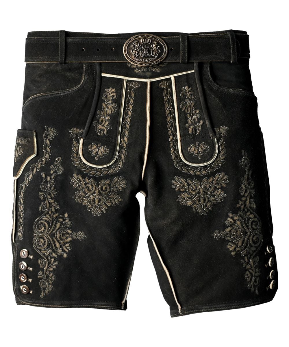 Alpine Charcoal Lederhosen