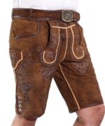 Classic Brown Lederhosen for Oktoberfest