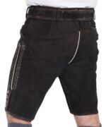 Men's Alpine Lederhosen Charcoal