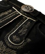 Men's Alpine Lederhosen Charcoal