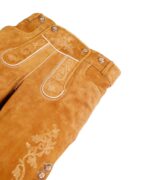 Traditional Bavarian Tan Leather Shorts