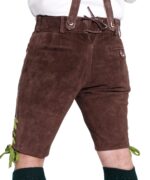 Traditional German Lederhosen with Genuine Leather